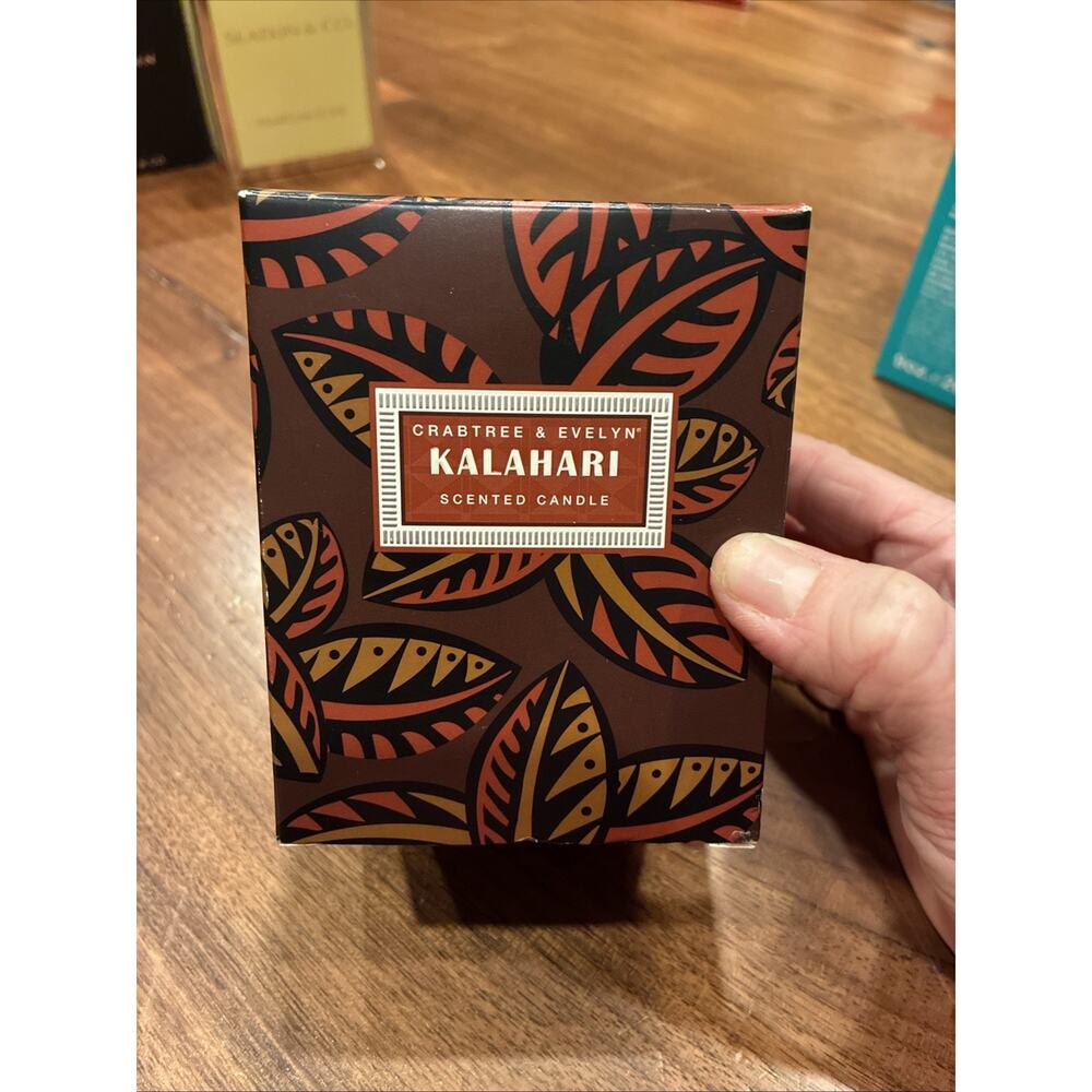 Vintage Rare Crabtree‎ & Evelyn Kalahari Candle NEW IN BOX